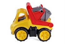картинка Пластмассовая игрушечная машина Toy Bibib "Большой Мусоровоз" (29*19*25 см), сетка от магазина