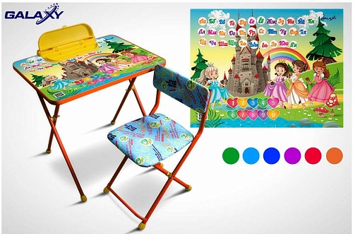 картинка Комплект детской мебели Принцессы на фиолетовом от магазина