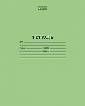 картинка Тетрадь 24л А5ф В КЛЕТКУ 65г/кв.м на скобе Зеленая  24Т5B1_05112 от магазина