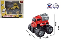 картинка Машинка металлическая ТМ MOTORRO, Big Foot, 1:43, серия Tech  23209M от магазина
