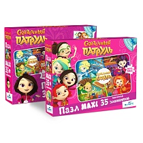 картинка Сказочный патруль.Пазл. 35 гиг. +наклейки.Наш выход.03916 от магазина