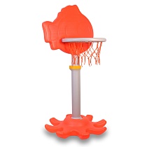 картинка Пластмассовый игрушечный набор "Баскетболный щит", коробка от магазина