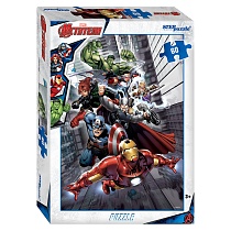 картинка Мозаика "puzzle" 60 "Черная вдова" (Marvel)  81212 от магазина