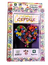 картинка QUILLING PICTURE/Сердце. (НОВАЯ коробка 297х210х30 плюс европодвес) А4  QP1813 от магазина
