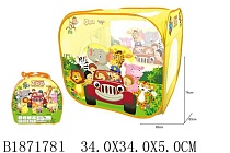 картинка Игровой домик - палатка "Животные Сафари" размер в собранном виде 83*83*76 см. в сумке 34*34*5 см. от магазина
