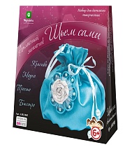 картинка Набор для детского тв-ва/Атласный мешочек Голубой 405*255 мм  АМ13005 от магазина