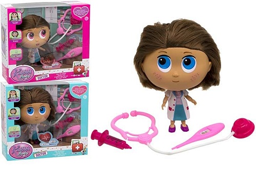 картинка Кукла 17 см шарнирная "Kaibibi" "Доктор", с аксессуарами, в ассортименте от магазина