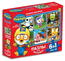 картинка Пороро.Пазл.Набор.6в1.Любимые игрушки.02183 от магазина