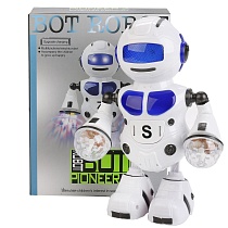 картинка Робот на батарейках, звук, свет 23*179 см от магазина