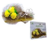 картинка Букетик цветов "Солнечные одуванчики" (3 цветка) от магазина