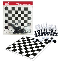 картинка Шашки+шахматы в пакете «Бум Цена» от магазина