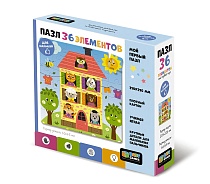 картинка Baby Games пазл 36эл.Теремок.06745  06745 от магазина