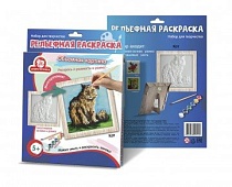 картинка Набор для творчества Рельефная раскраска "Кот" (арт. 1322)  1322 от магазина