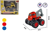 картинка Машинка металлическая ТМ MOTORRO, Big Foot, 1:43, серия Tech  23203M от магазина