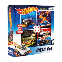 картинка Hot Wheels.Набор.4в1 .9-16-25-36Эл.Команда Скорость.05852  05852 от магазина