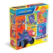 картинка Турбозавры.Набор.4в1.9-16-25-36Эл.Динозавры.06323  06323 от магазина