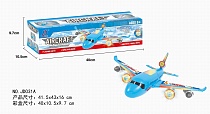 картинка Игрушка №JD031A Самолет/звук, свет/коробка/40*10,5*9,7  JD031A от магазина