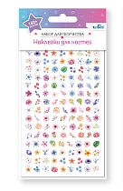 картинка Набор детских наклеек для ногтей. Цветочки. Арт.07433 от магазина
