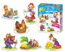картинка MAXI-пазлы "Сказки (набор № 1)" в кор.  02548 от магазина