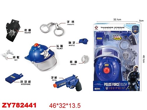 картинка Игровой набор "Полиция", свет/звук, на батарейках от магазина