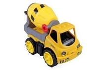 картинка Пластмассовая игрушечная машина Toy Bibib "Большая Бетономешалка" (35*19*27 см), сетка от магазина
