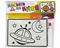 картинка Набор для творчества "НАСЫПЬ НА КЛЕЙ «НЛО» (арт. 1145К)  1145К от магазина