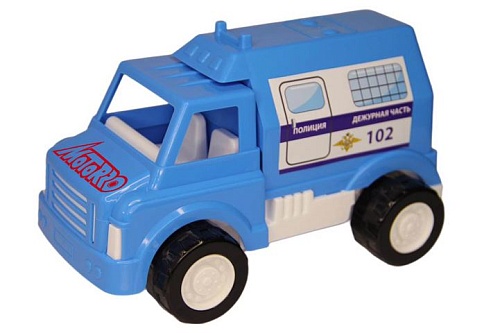 картинка Игрушка транспортная Полиция,  пластик, ТМ MOTORRO  HL-17506 от магазина