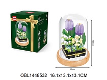 картинка конструктор цветок тюльпаны 531 дет. от магазина