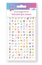 картинка Набор детских наклеек для ногтей. Луна и звезды. Арт.07430 от магазина