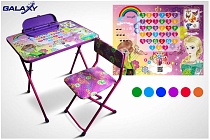 картинка Комплект детской мебели "Две принцессы" на фиолетовом от магазина