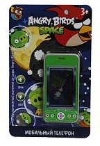 картинка Айфон Angry Birds (зеленый) + стилус, звук, блистер (13,5*22см.) от магазина