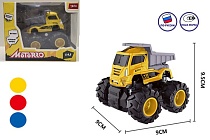 картинка Машинка металлическая ТМ MOTORRO, Big Foot, 1:43, серия Tech  23204M от магазина