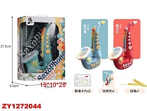картинка Игрушка музыкальная "Саксофон", свет/звук,  в коробке  1272044 от магазина